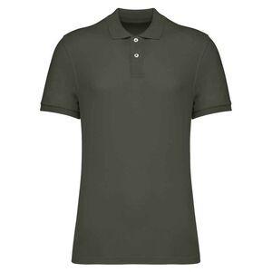 Native Spirit Mens Pique Polo Shirt / Natural Khaki